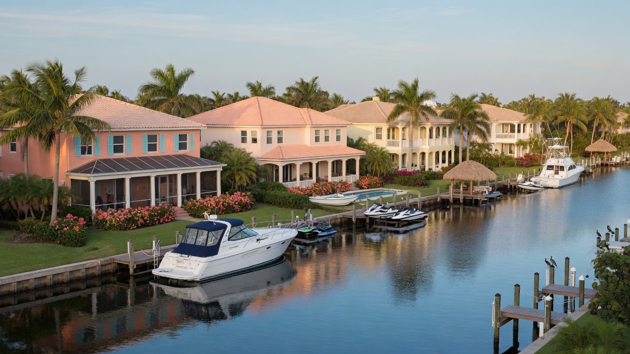 Bonita Shores community in Bonita Springs, Florida