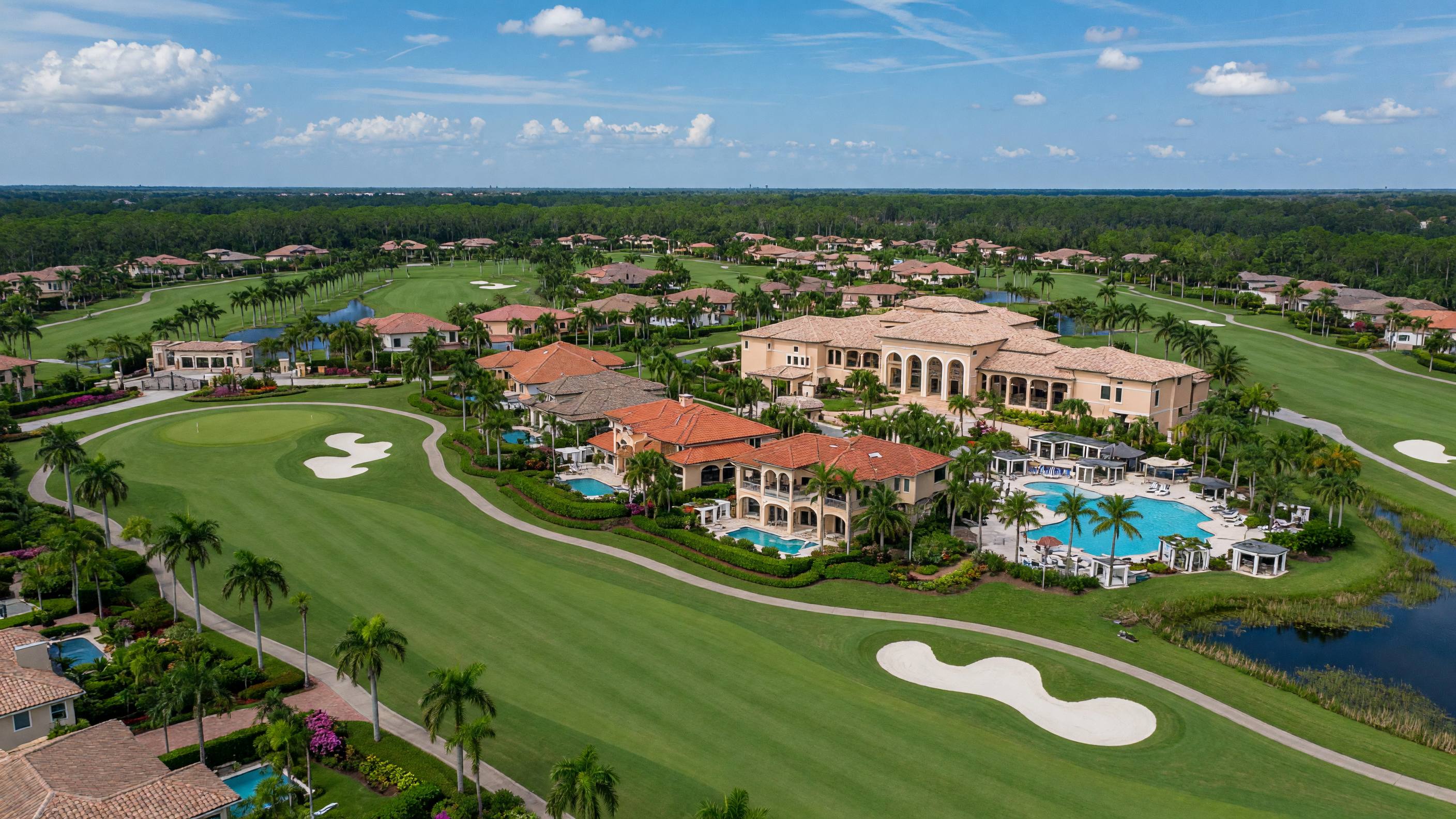 Bonita National Golf & Country Club community in Bonita Springs, Florida