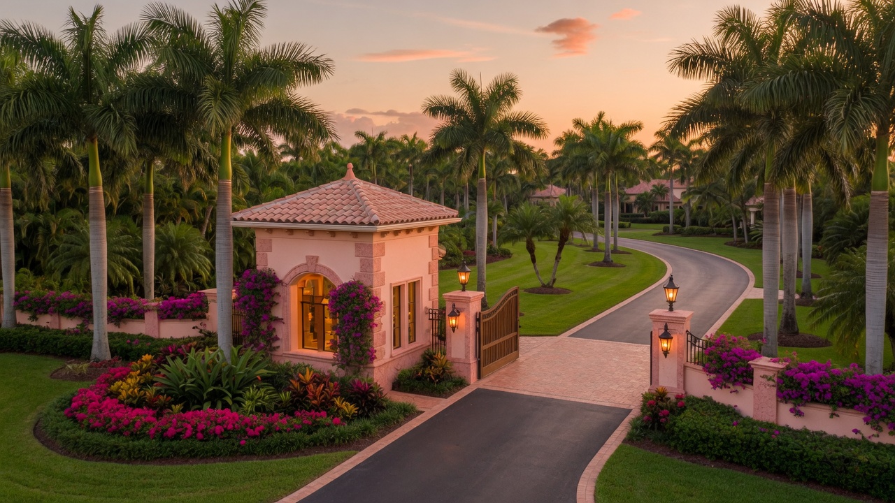 Pine Ridge community in Naples, Florida