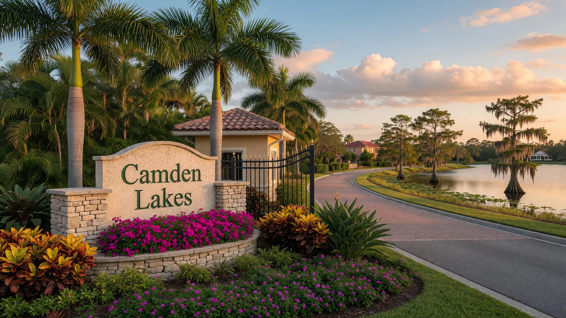 Camden Lakes community in Naples, Florida