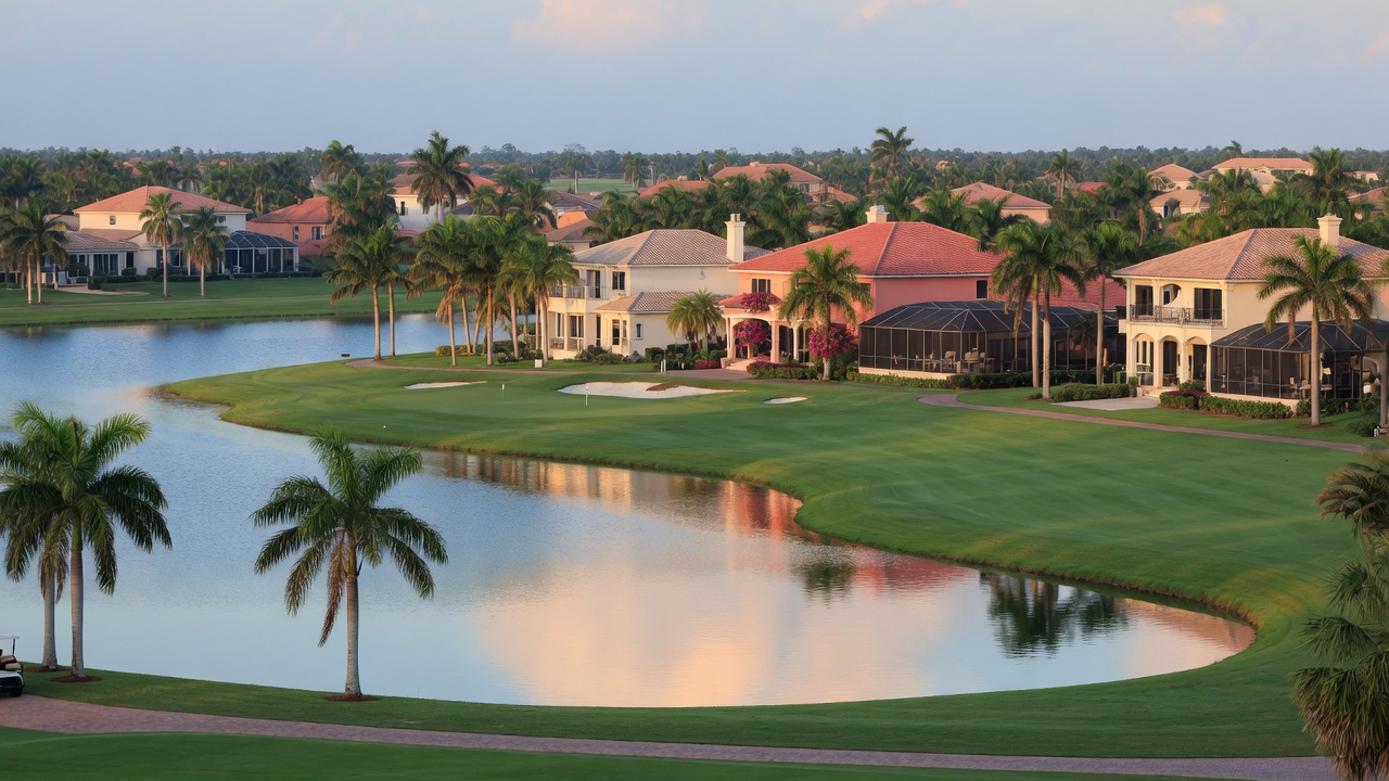 Pelican Landing community in Bonita Springs, Florida