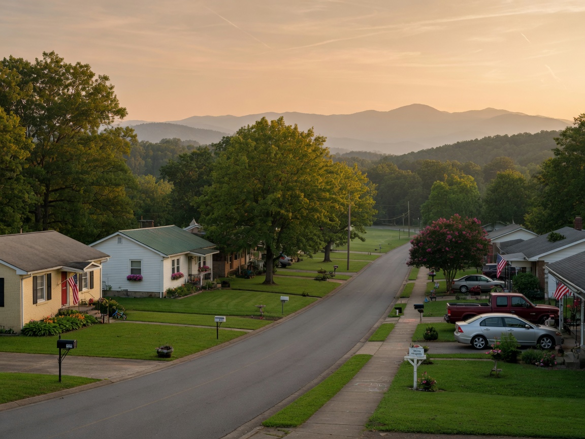 Maryville neighborhood in Knoxville