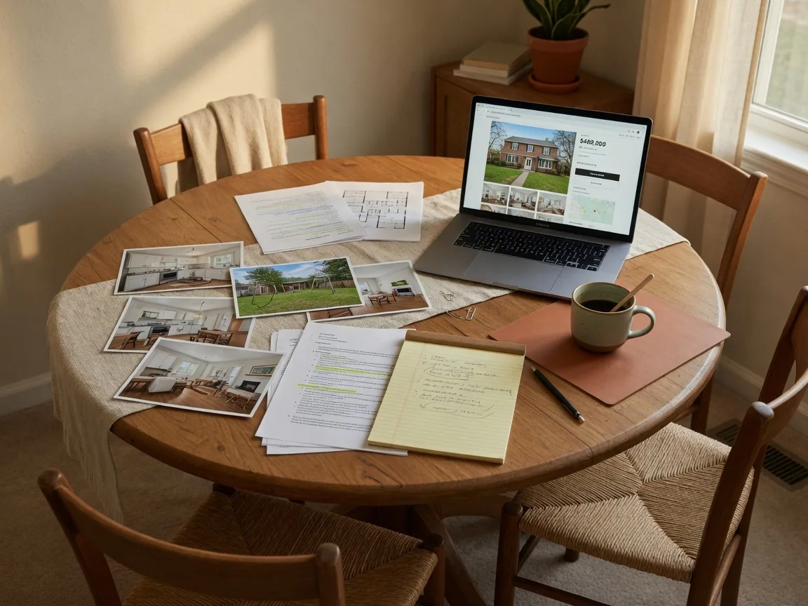Organized file folders with color-coded tabs, a bound estate planning binder, and a checklist with checkmarks — representing the documentation and record-keeping required for fiduciary decisions
