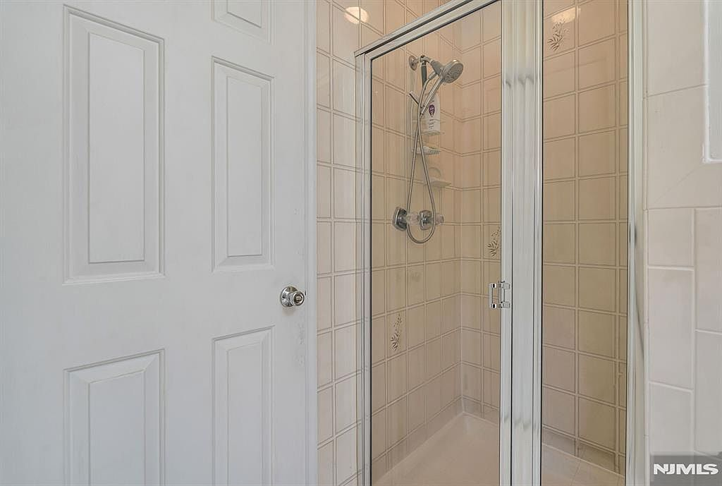 Standalone shower in primary bathroom