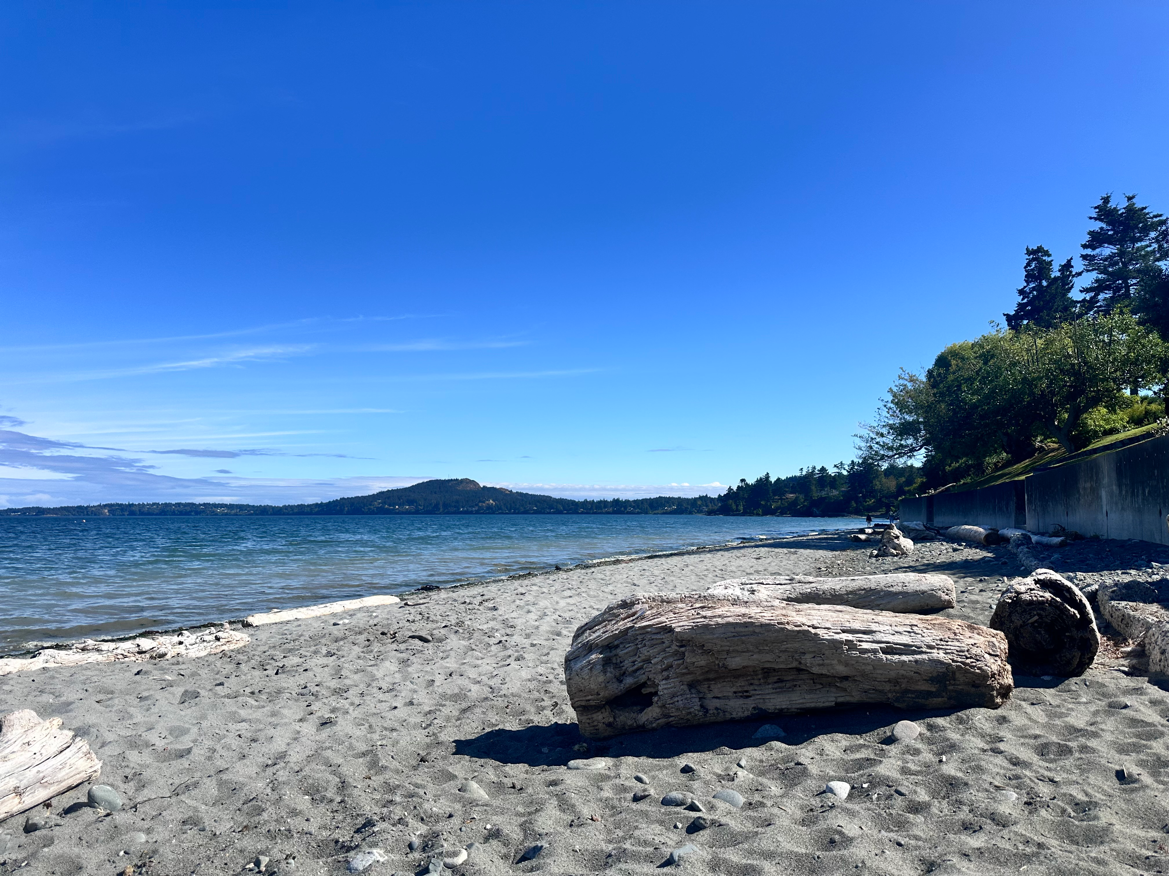 Parker Park beach at Cordova Bay in Saanich, BC