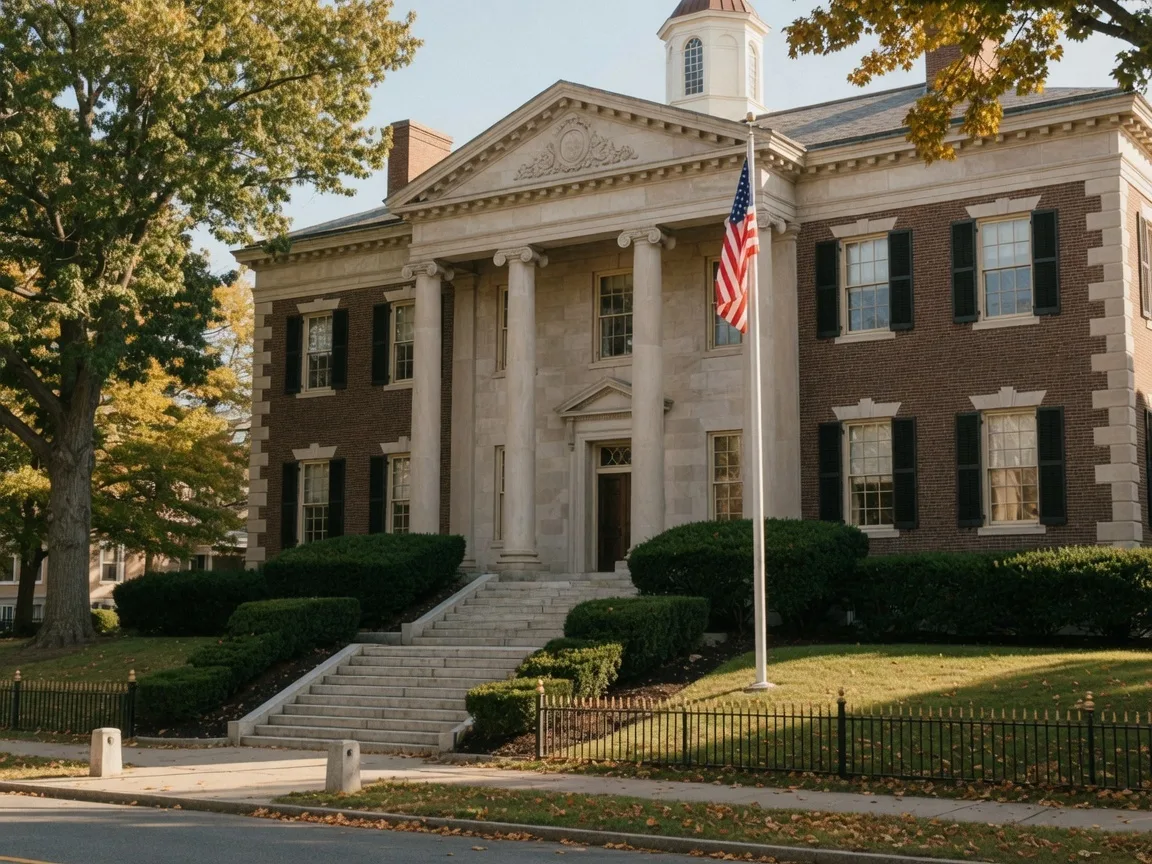 A Connecticut courthouse building on a sunny day — where probate matters are handled with care and structure