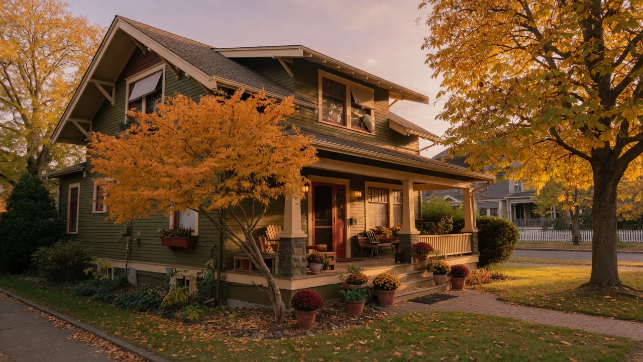 A classic Victoria family home at golden hour