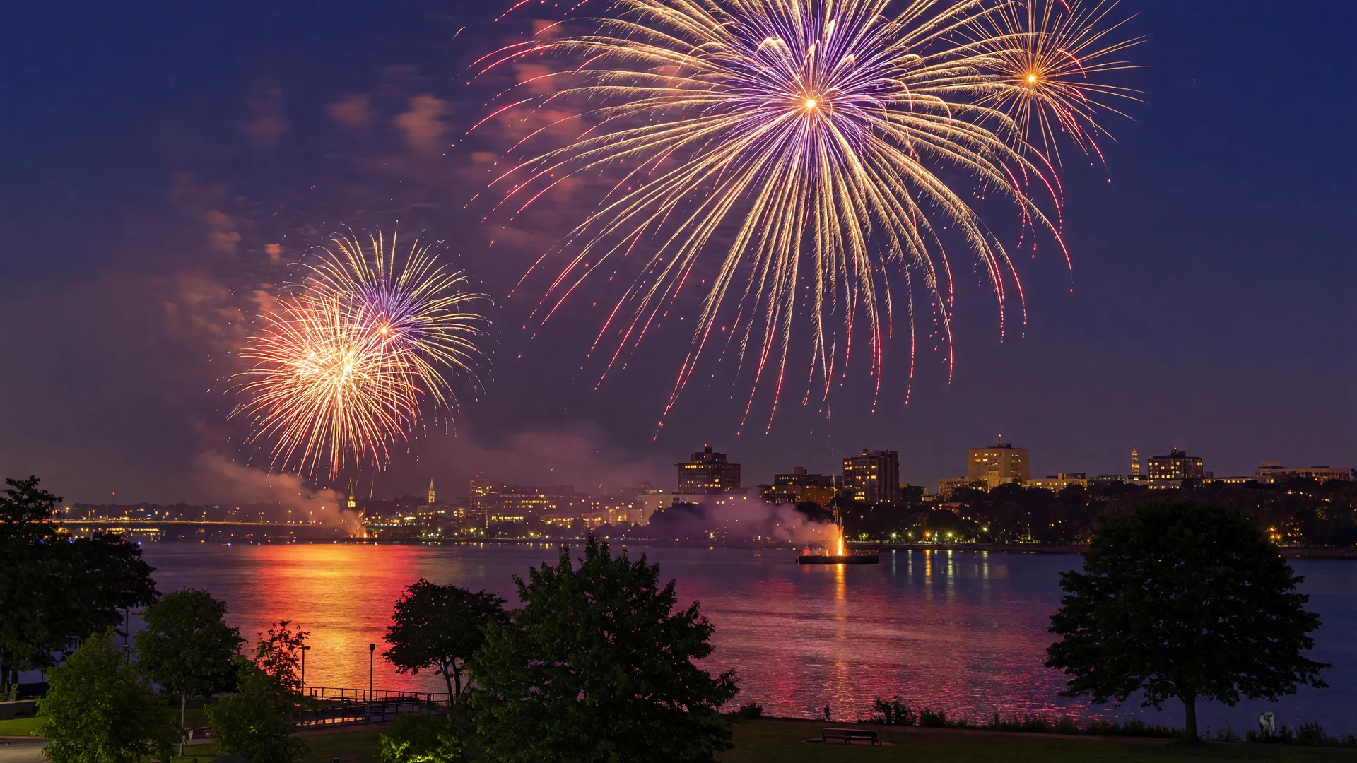 Fuegos Artificiales en Connecticut 2026 — Guía Completa de Todos los Shows del Estado