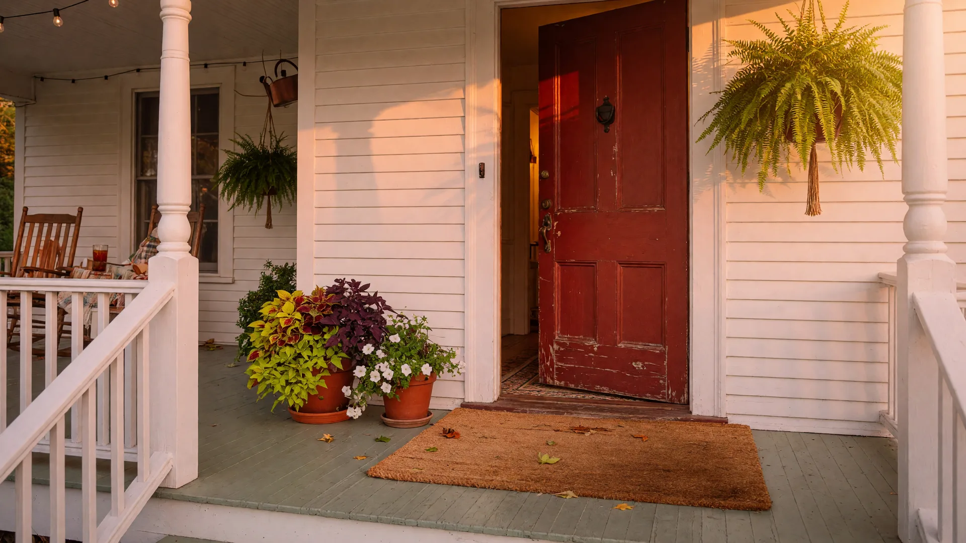 A welcoming New England home entrance — ready to greet you in New Haven, Connecticut