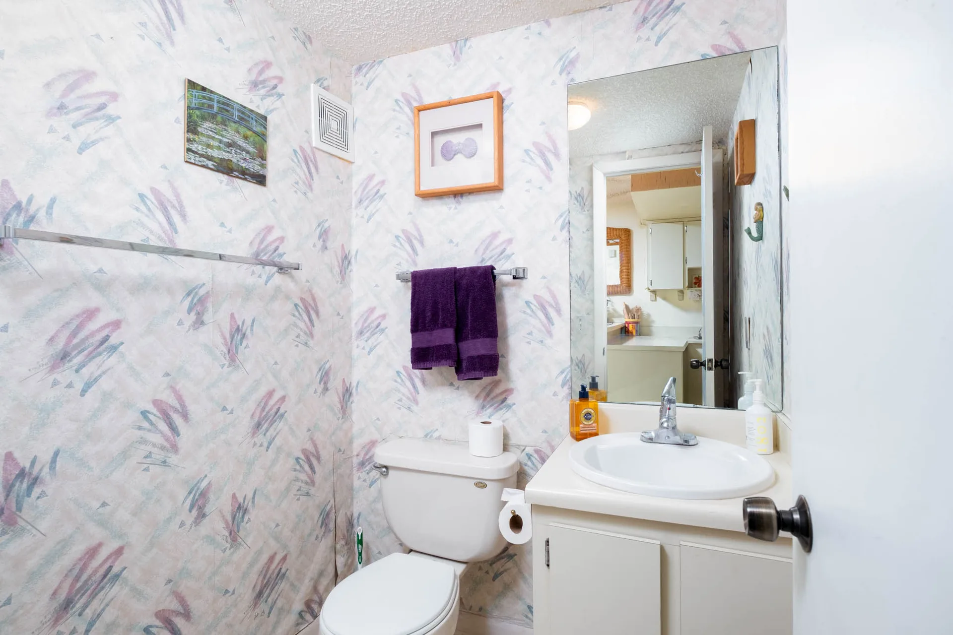 Bathroom with original interior finishes