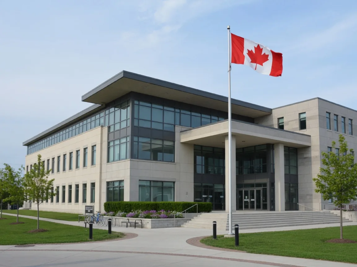 Bradford West Gwillimbury Town Hall in Bradford, Ontario