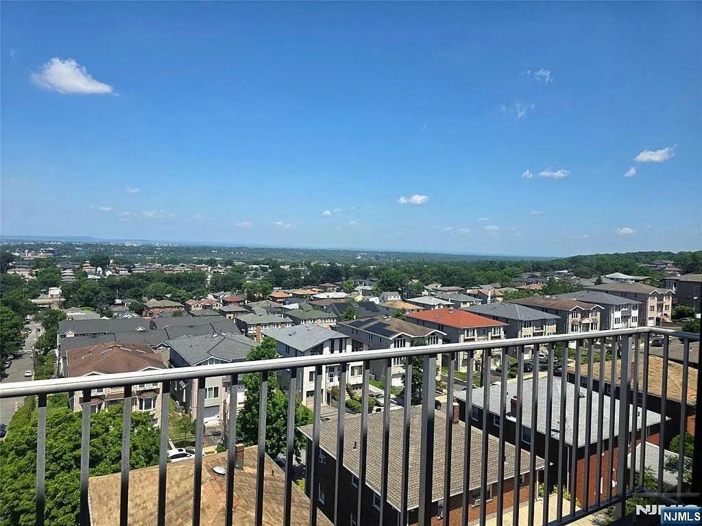 View from private balcony overlooking the neighborhood