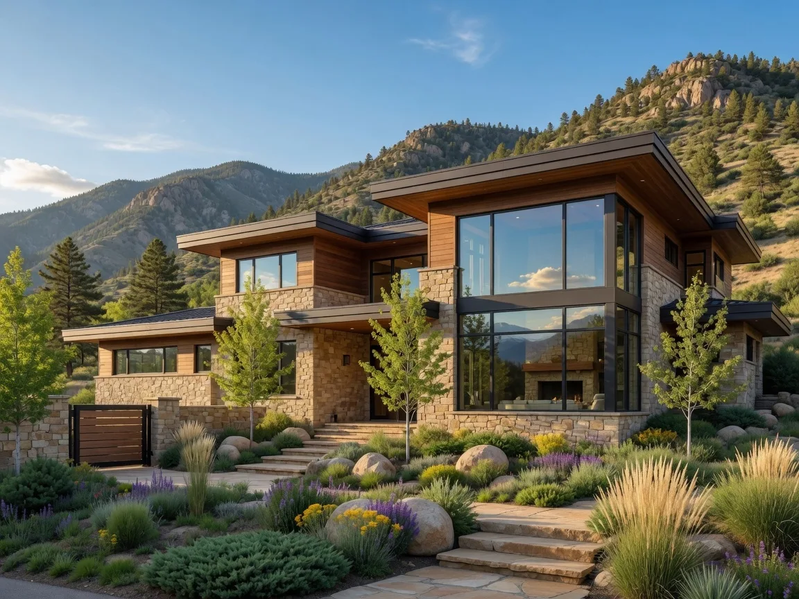 Luxury mountain home in Golden Colorado