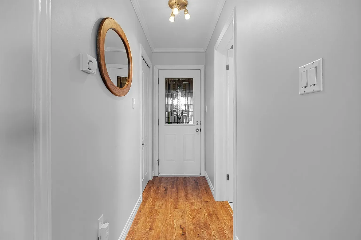Ground floor entry hallway