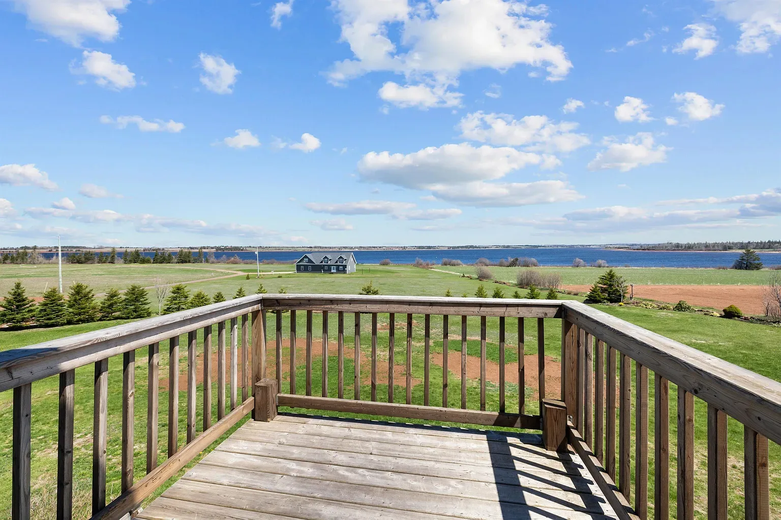 Private balcony view overlooking St. Peters Bay