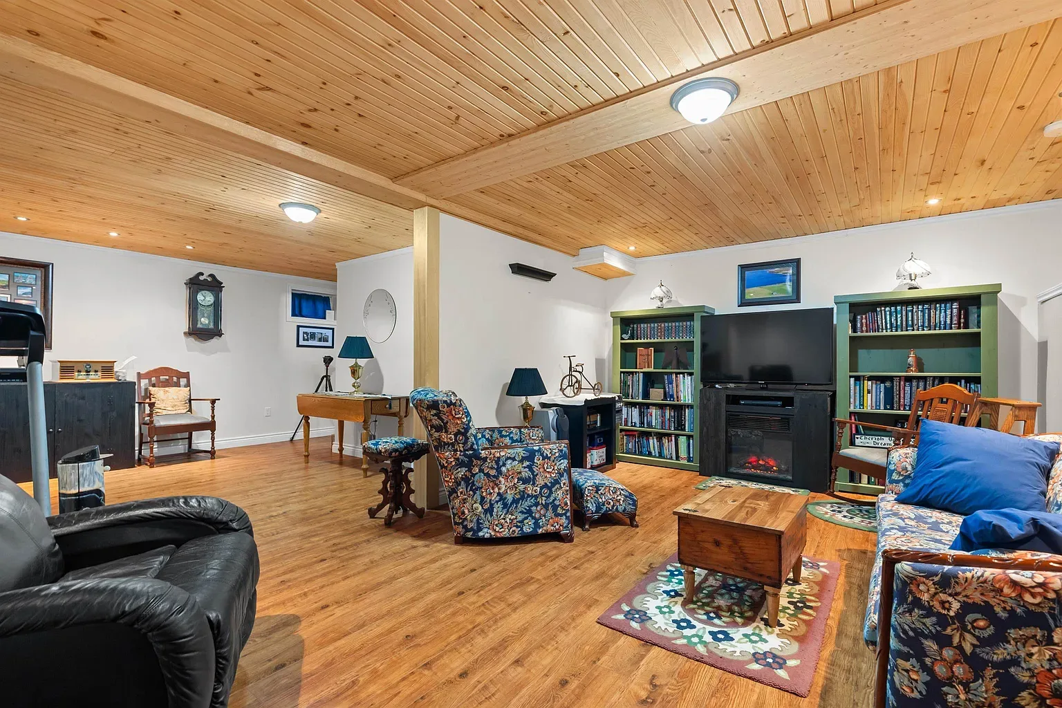 Lower level family room