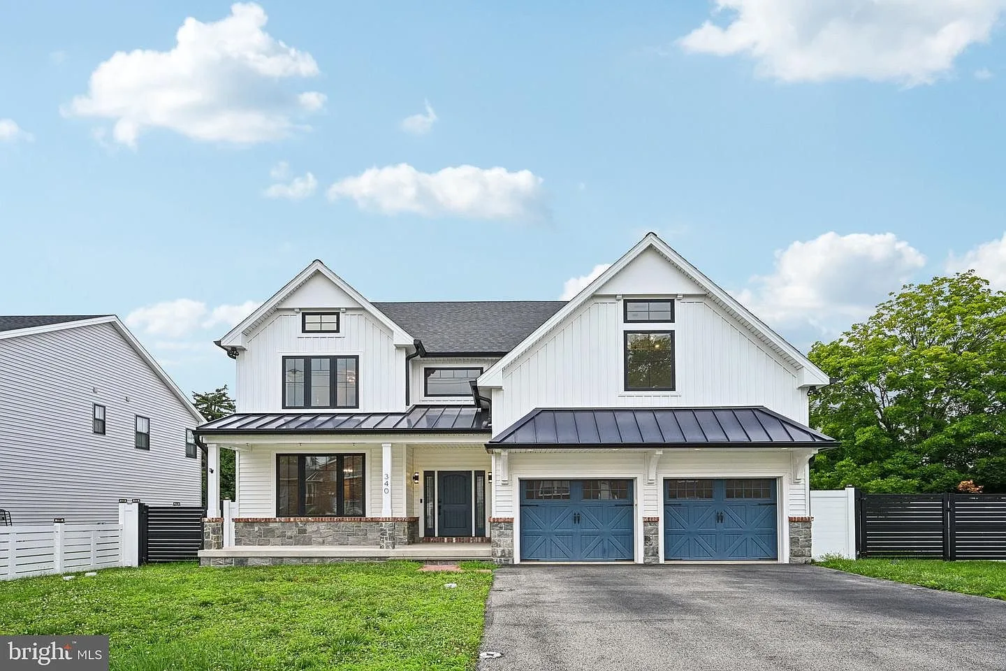 340 Anderson Road, King of Prussia, PA - custom luxury home exterior