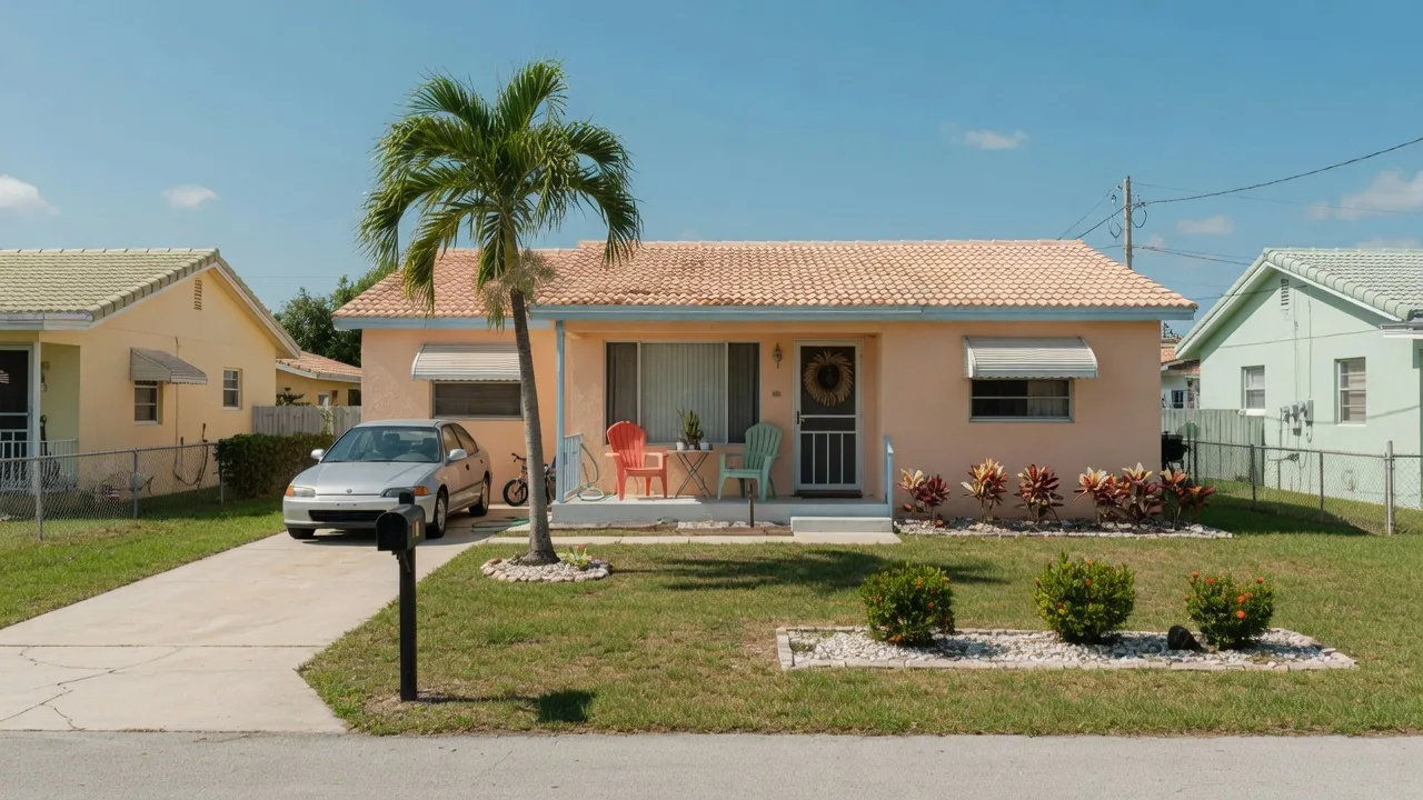 Affordable ranch-style home in a Delray Beach neighborhood