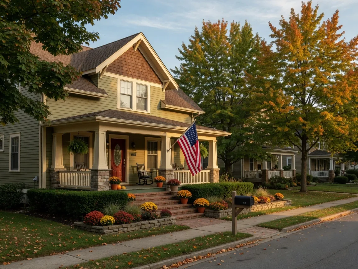 Charming suburban home in the Cincinnati area