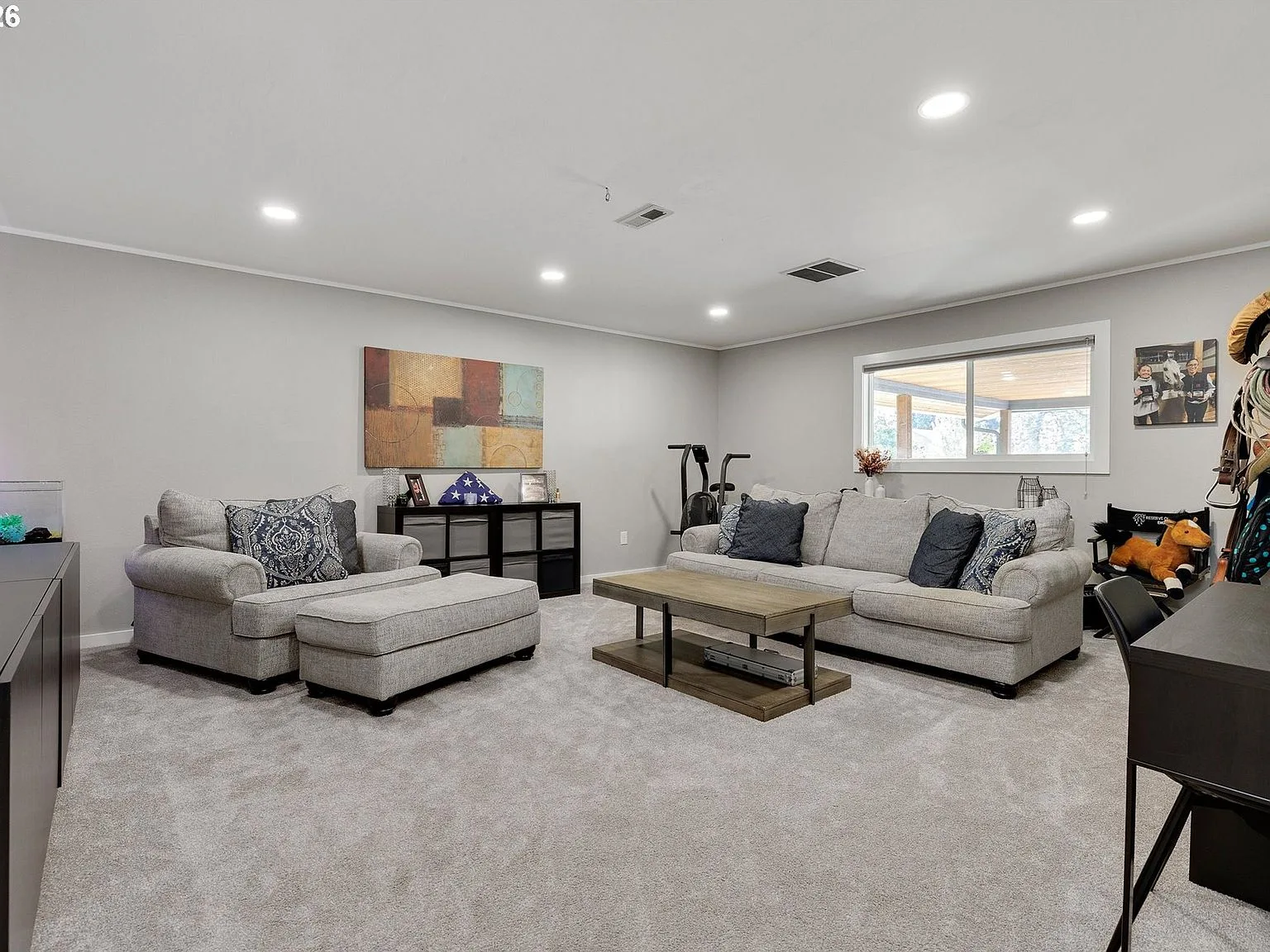 Bonus room perfect for movie nights and recreation