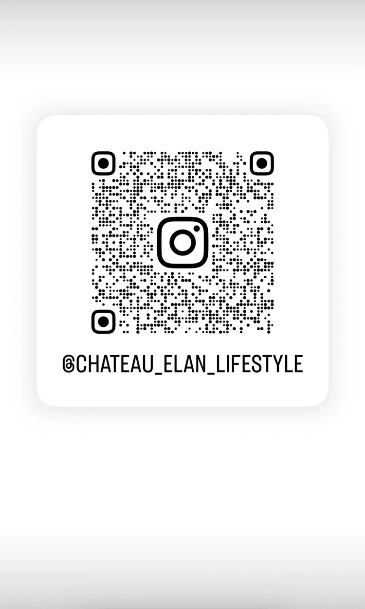 QR code to follow @chateau_elan_lifestyle on Instagram