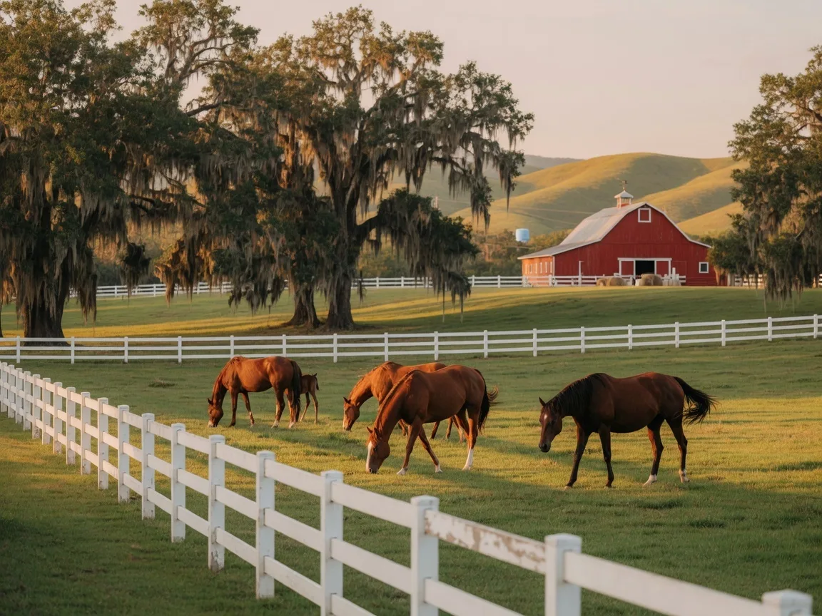 Ocala and The Villages Florida landscape