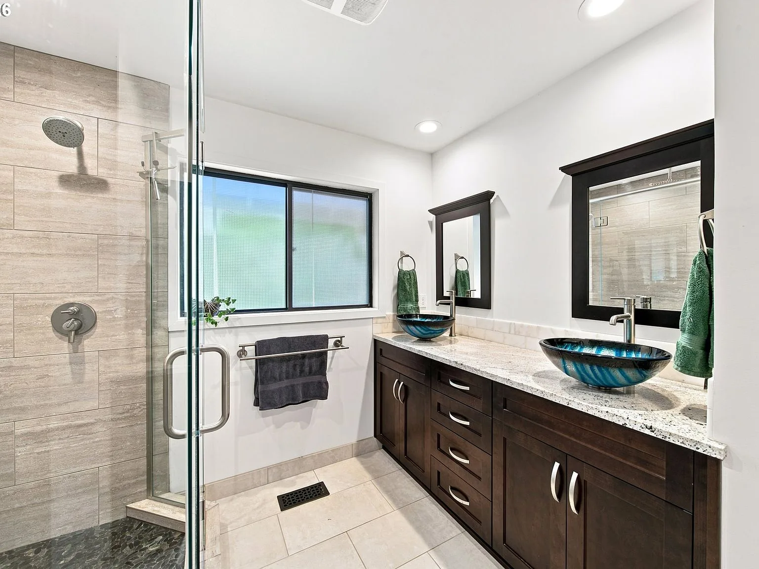 Upstairs Bathroom Remodel with Walk-in Shower