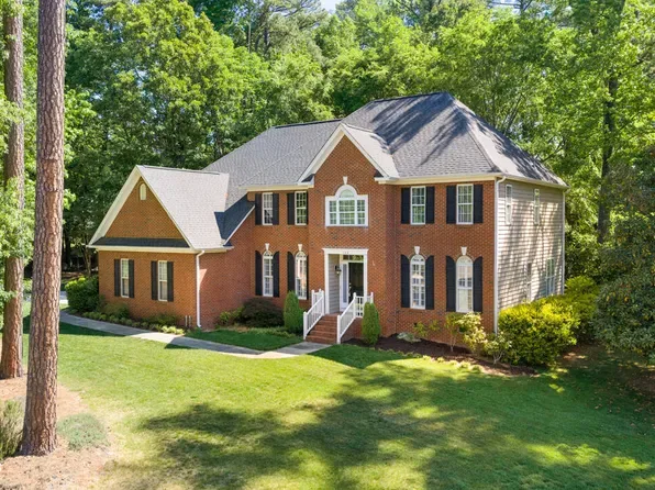 Traditional brick home in American Village, Durham
