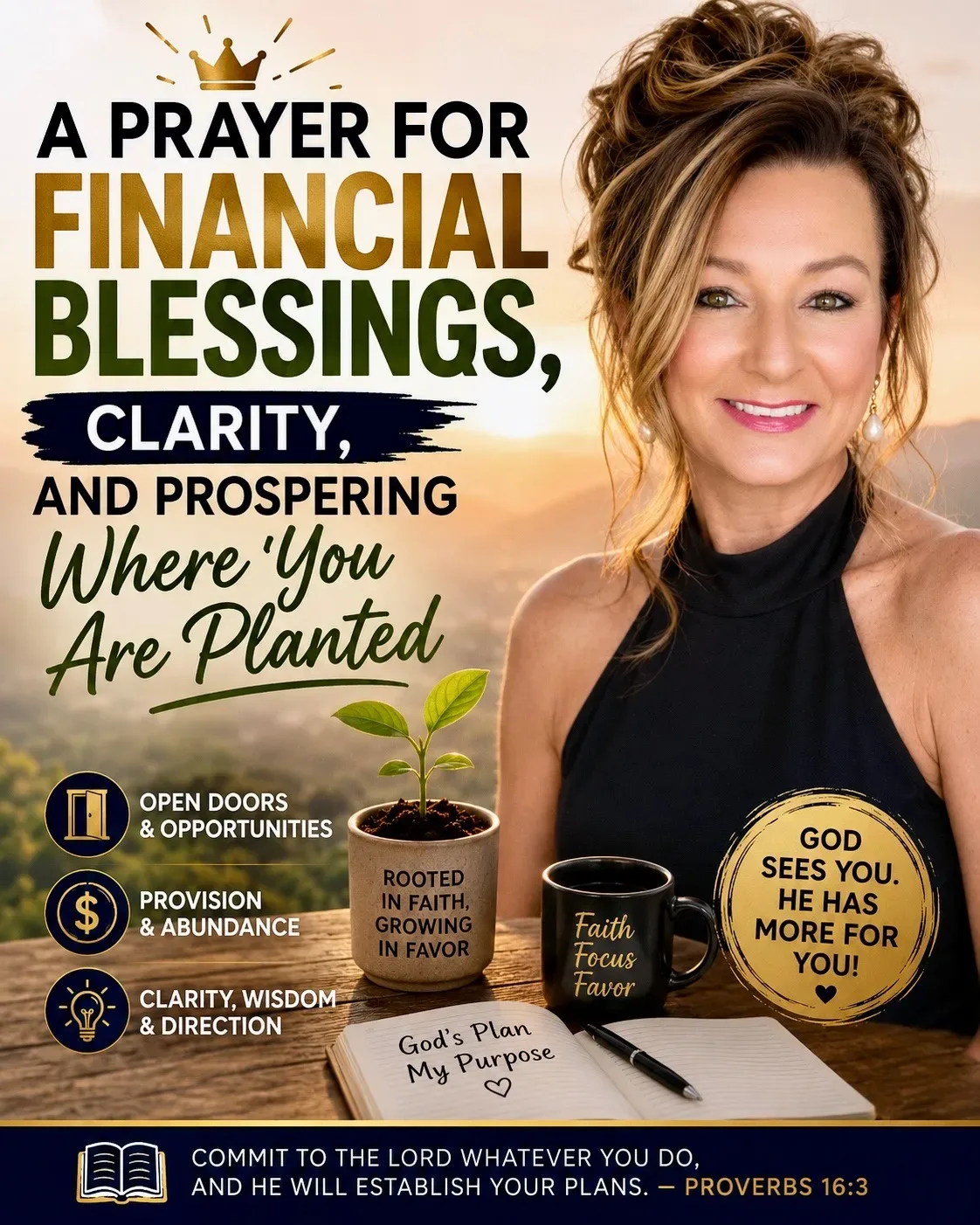 A Prayer for Financial Blessings, Clarity, and Prospering Where You Are Planted