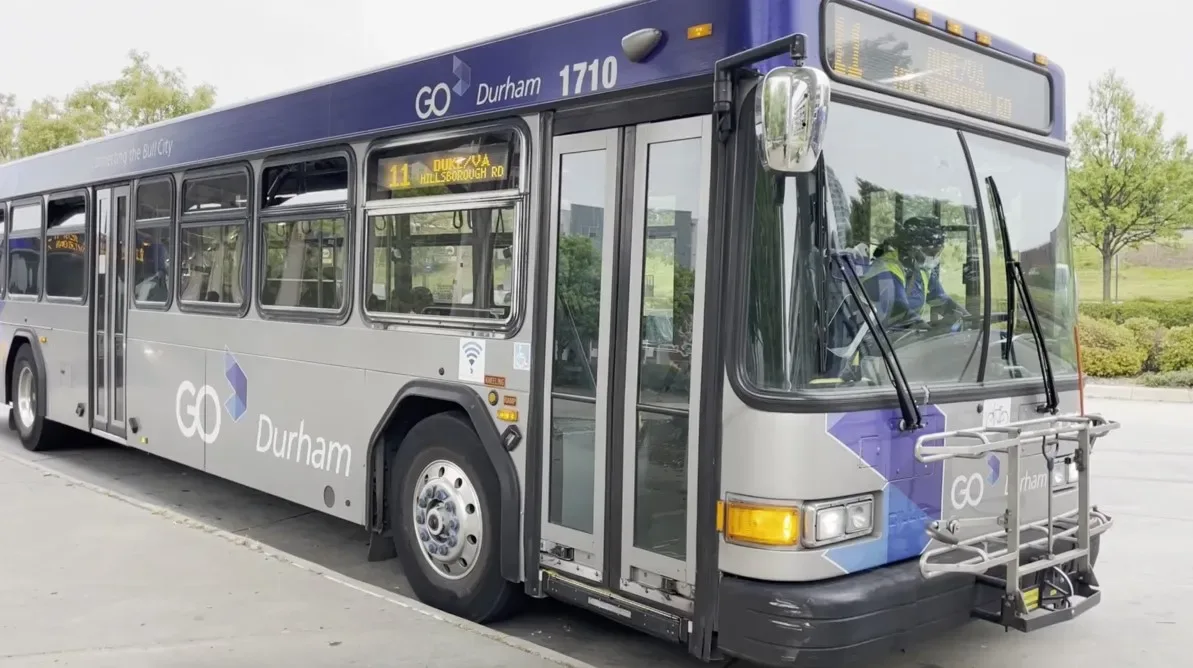 GoDurham public transit buses serving Durham, NC with expanded route networks and mobility options