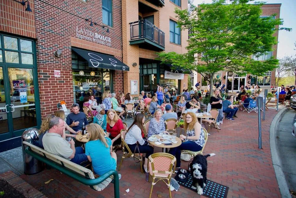 Southern Village Market Street Outdoor Dining Chapel Hill NC