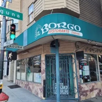 Il Borgo Ristorante Italiano at the corner of Laguna and Fell Streets