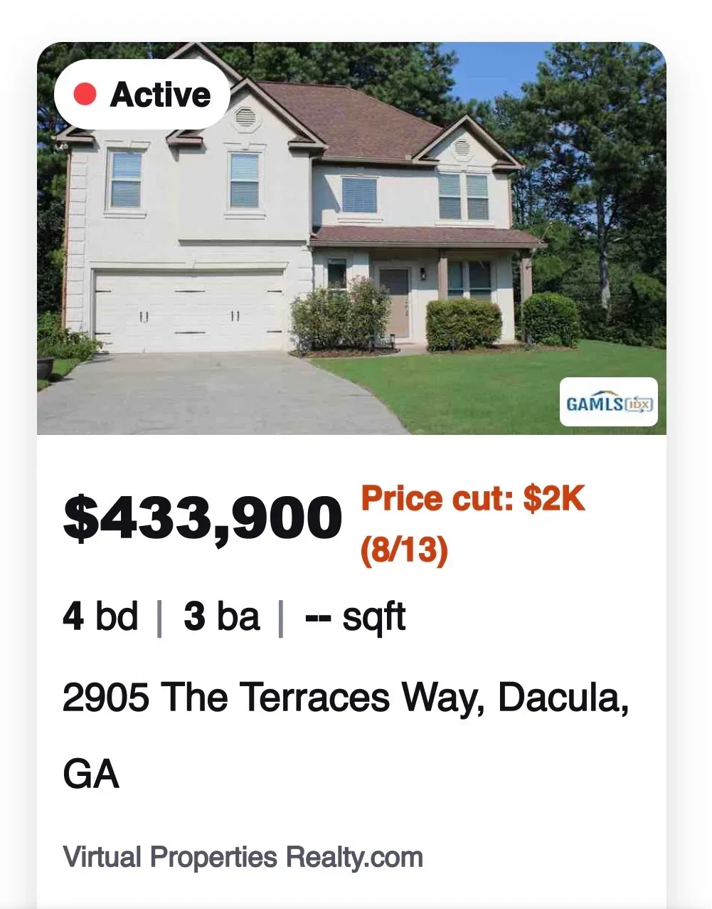 Apalachee Farms golf course community in Dacula Georgia