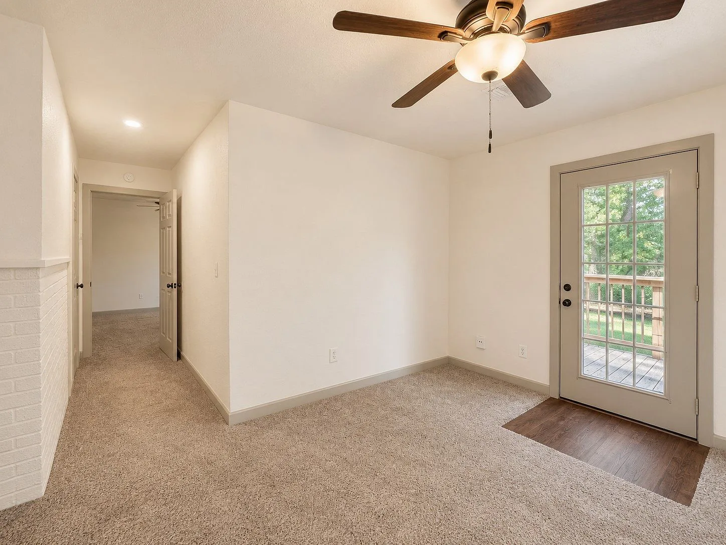 Bedroom with direct deck access
