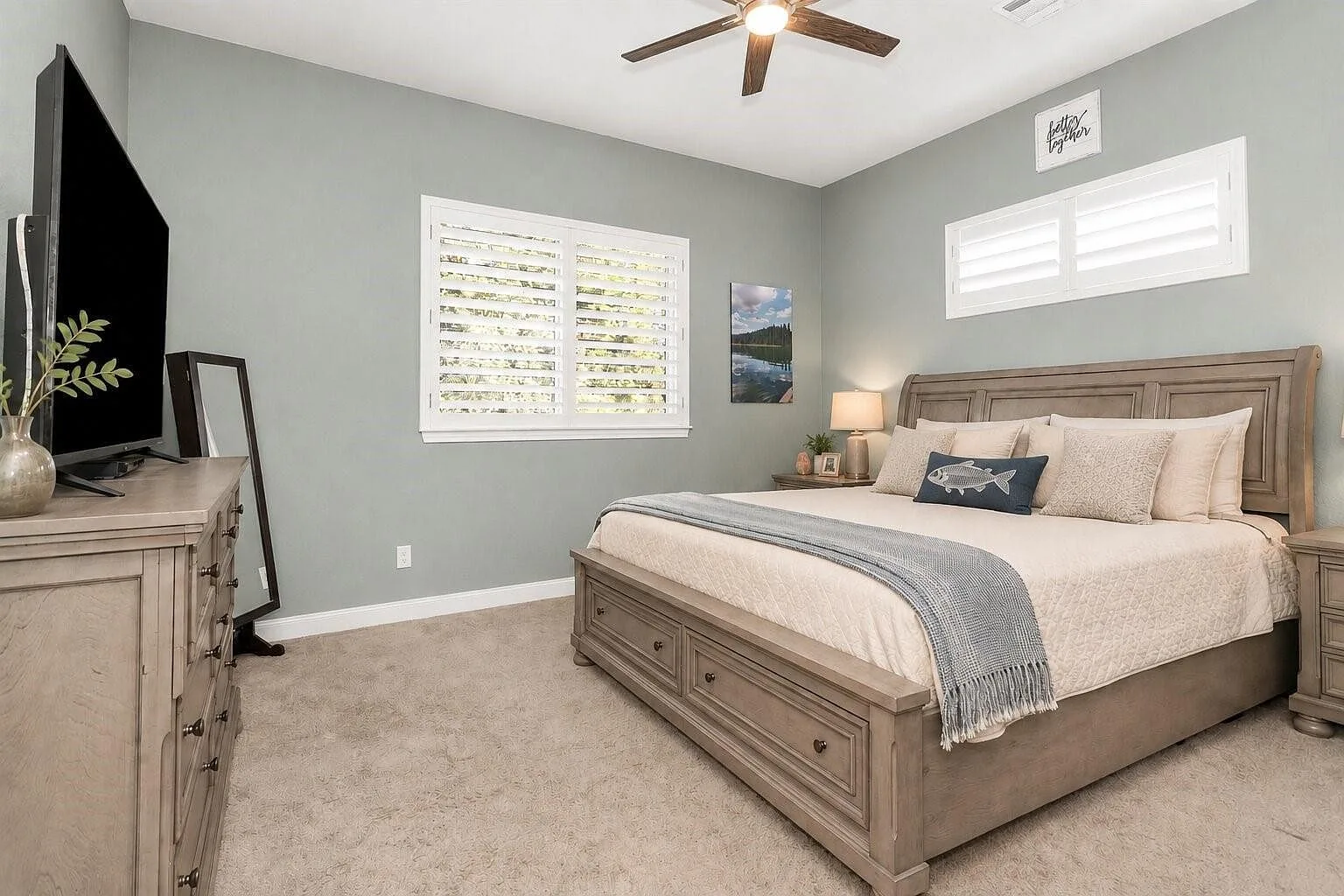 Primary bedroom suite