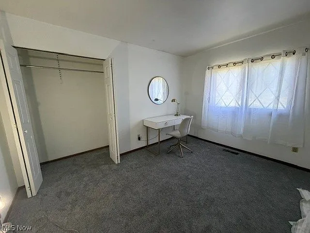 Bedroom with natural light from large window