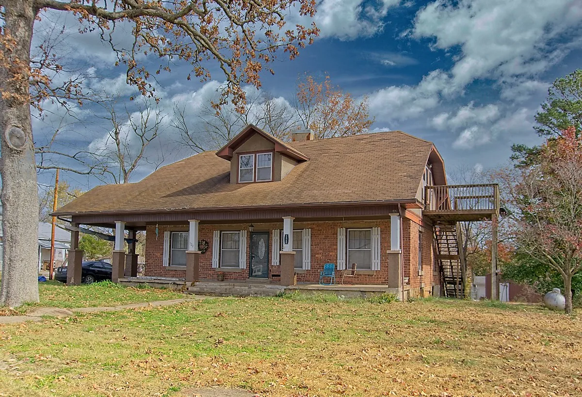 SOLD brick farmhouse in Everton, MO