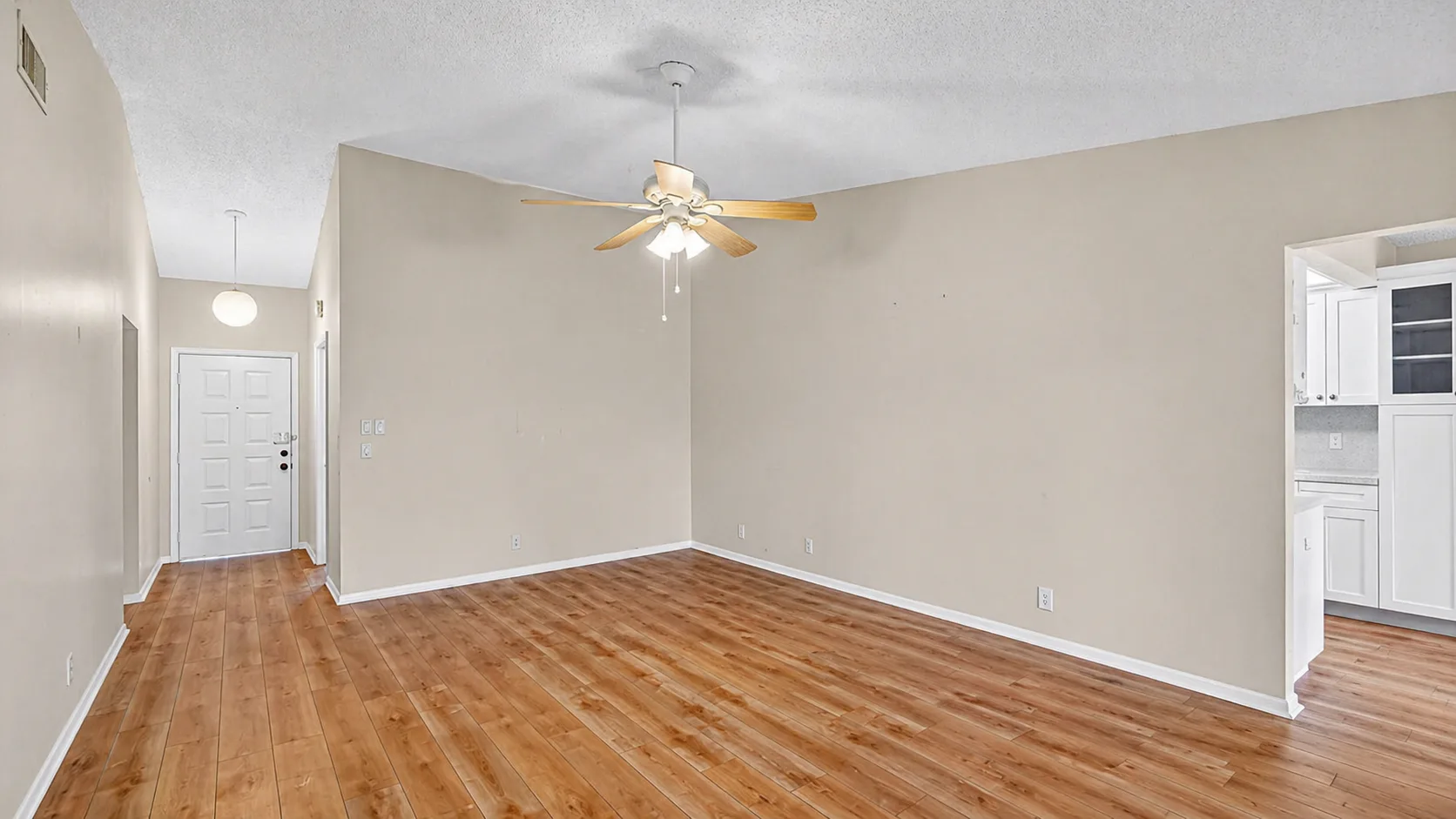 Open living room at 6105 Fairfield Circle