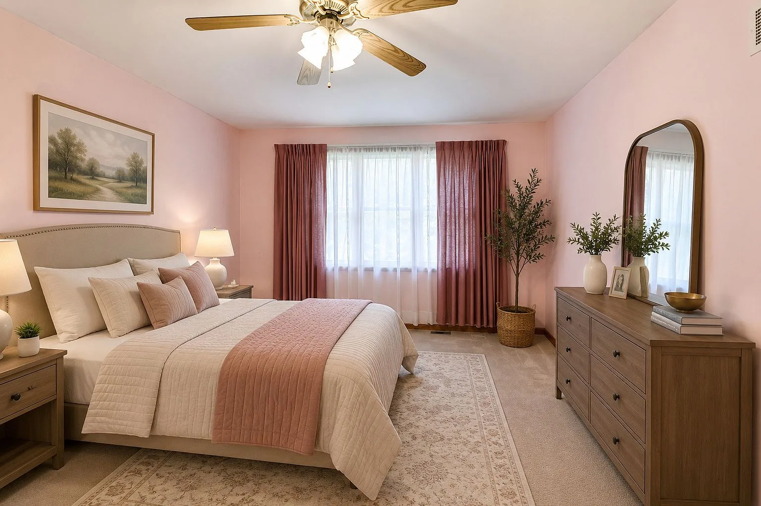 Primary bedroom at 231 Hillcrest Lane