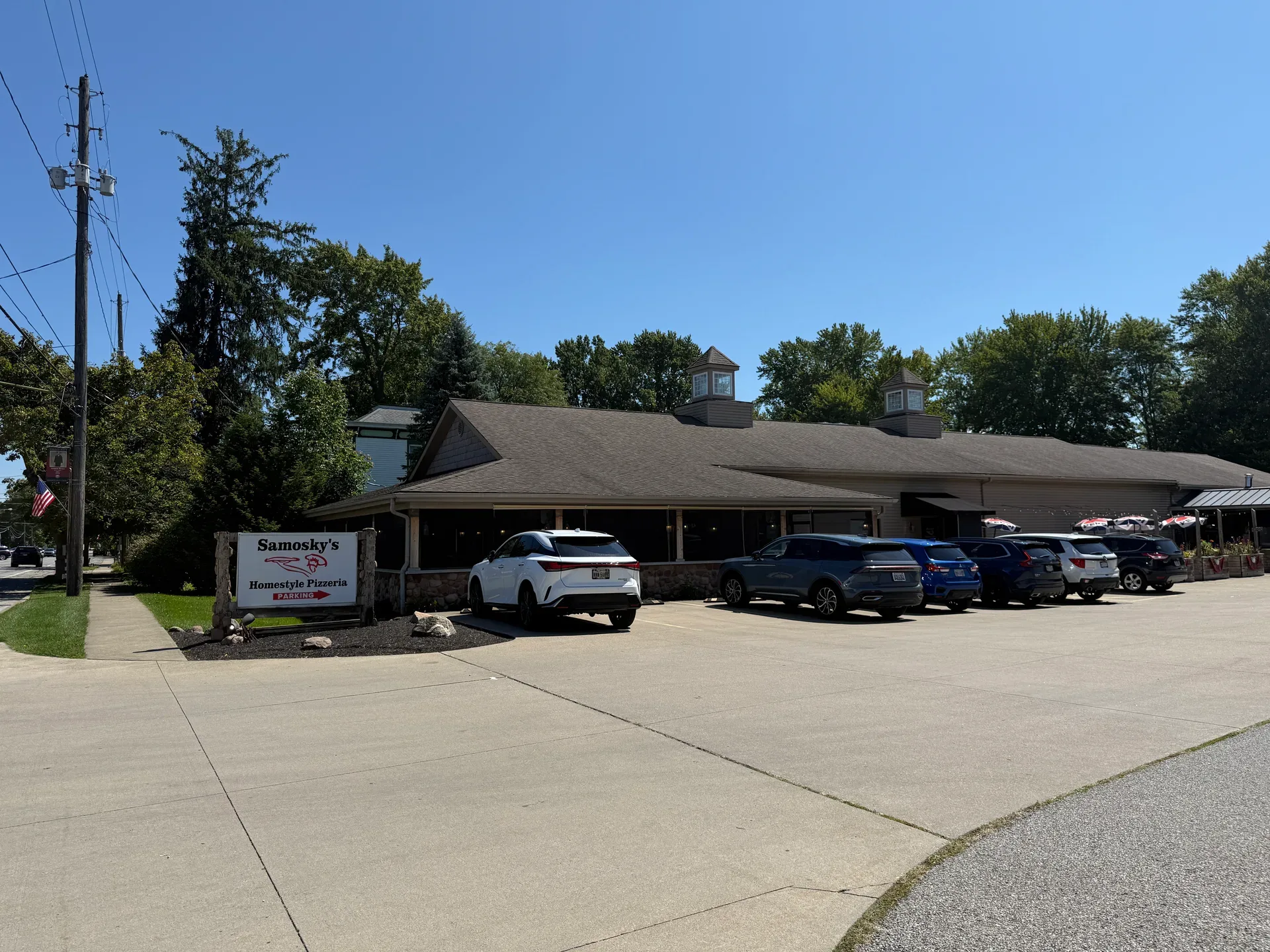 Samosky's Homestyle Pizzeria building in Valley City