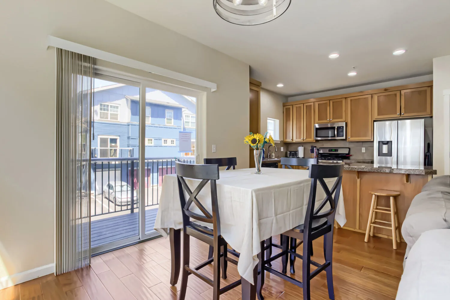 Dining room and kitchen combo at athe townhouse at 22862 SW Forest Creek Dr #203, Sherwood, OR