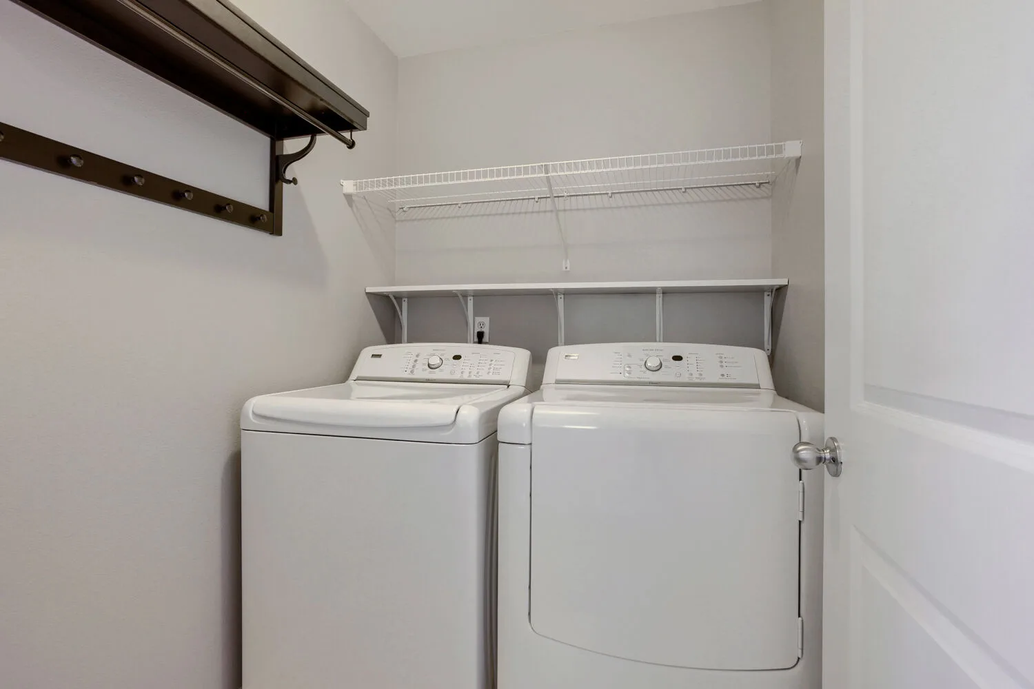 Laundry closet at the townhome at 14980 SW Conor Cir, Beaverton, OR