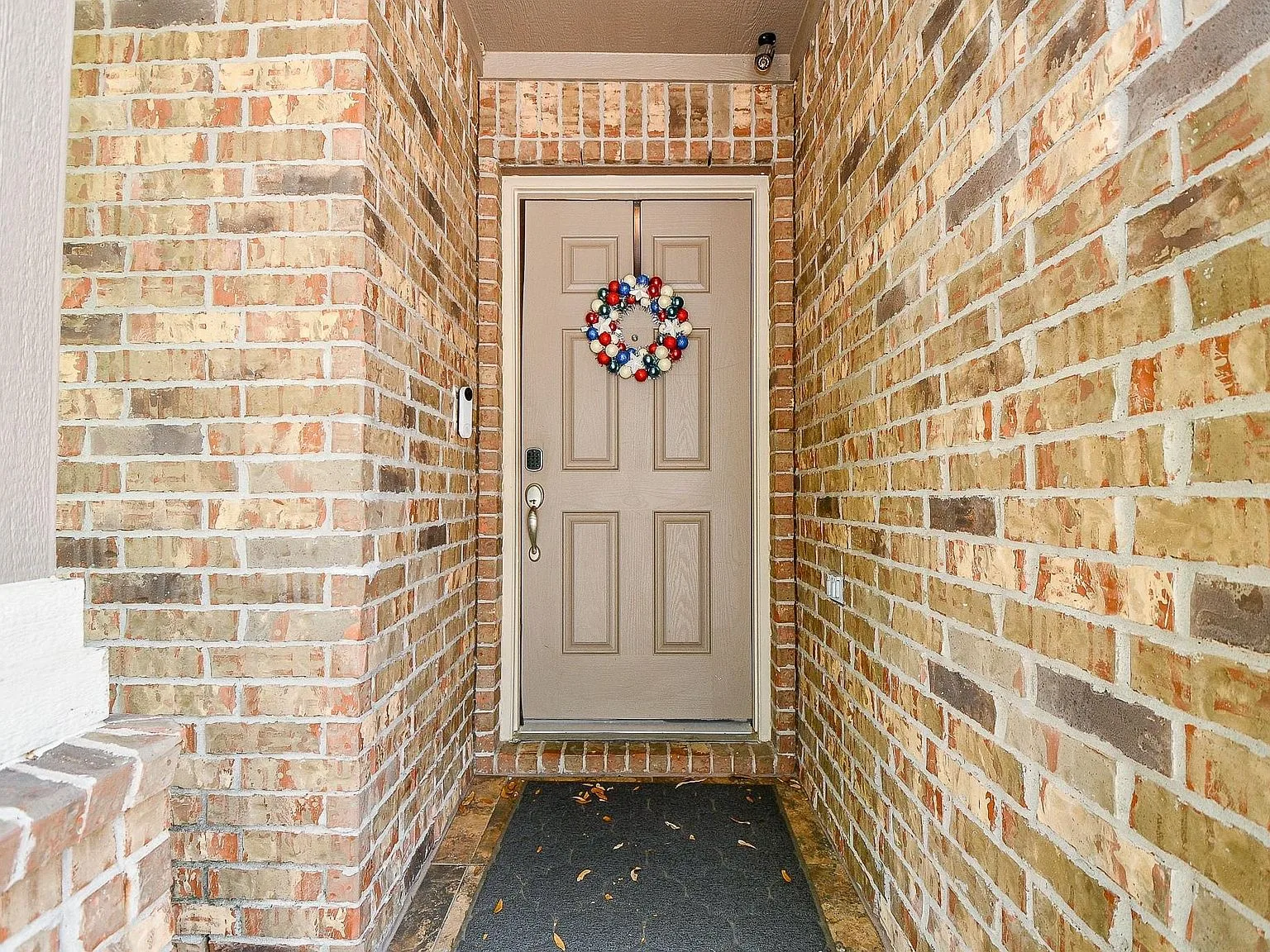 Covered front entry