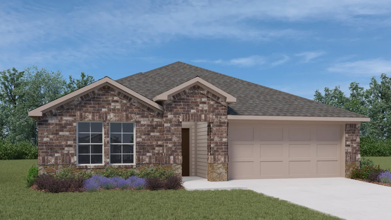 New construction home in Forestbrook Estates in Paris Texas