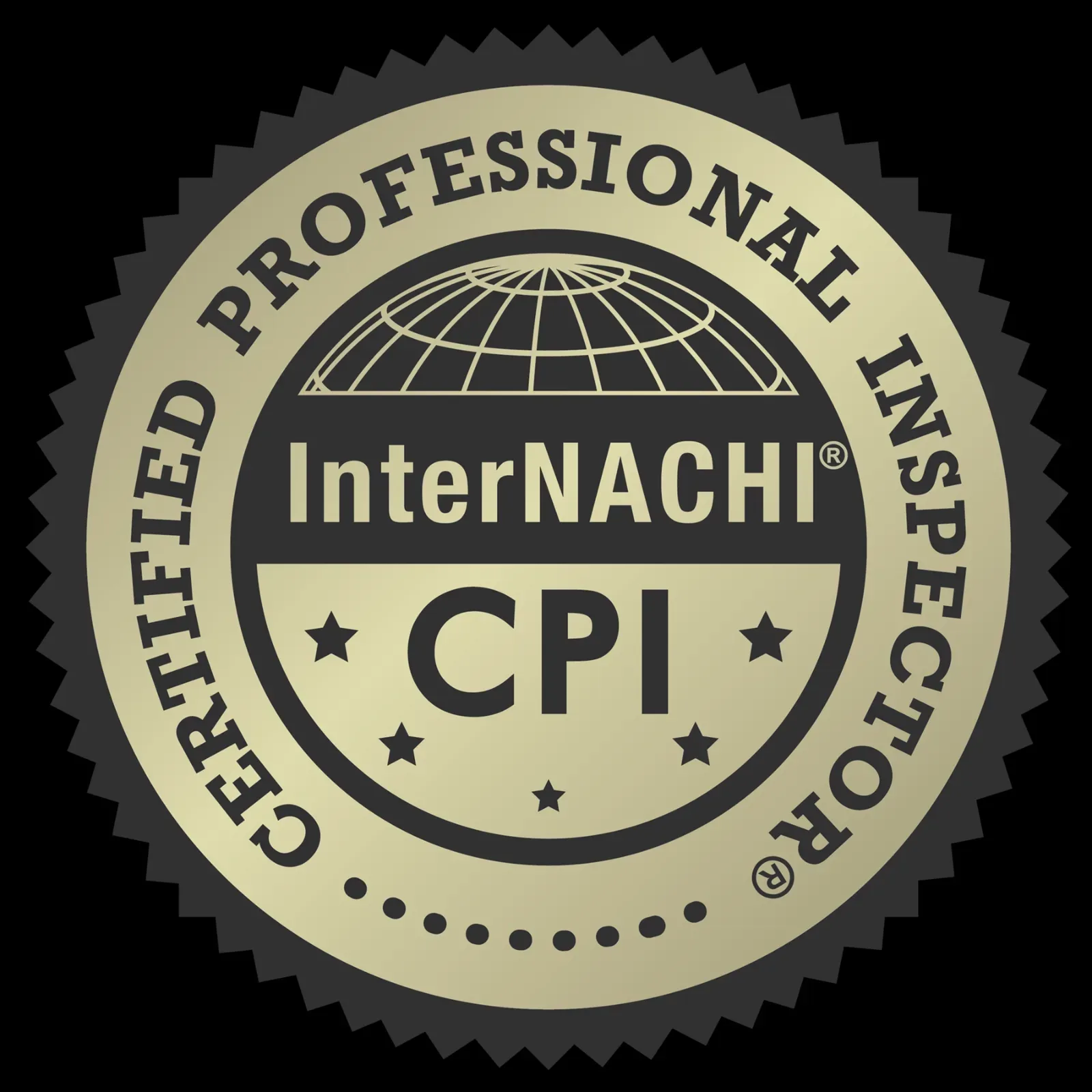 InterNACHI Certified Professional Inspector certification badge