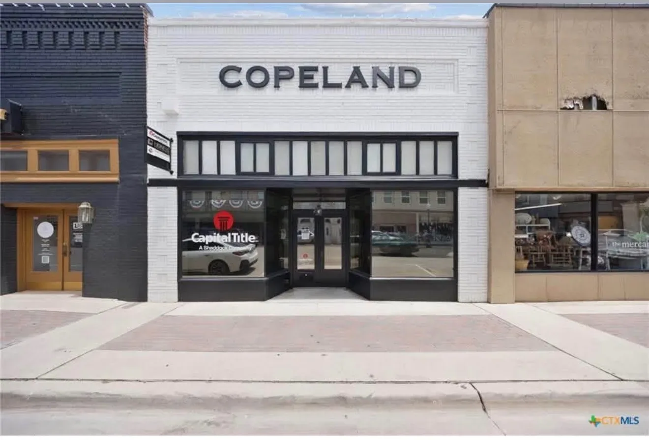 The historic Copeland Building at 210 E. Central Avenue in downtown Belton