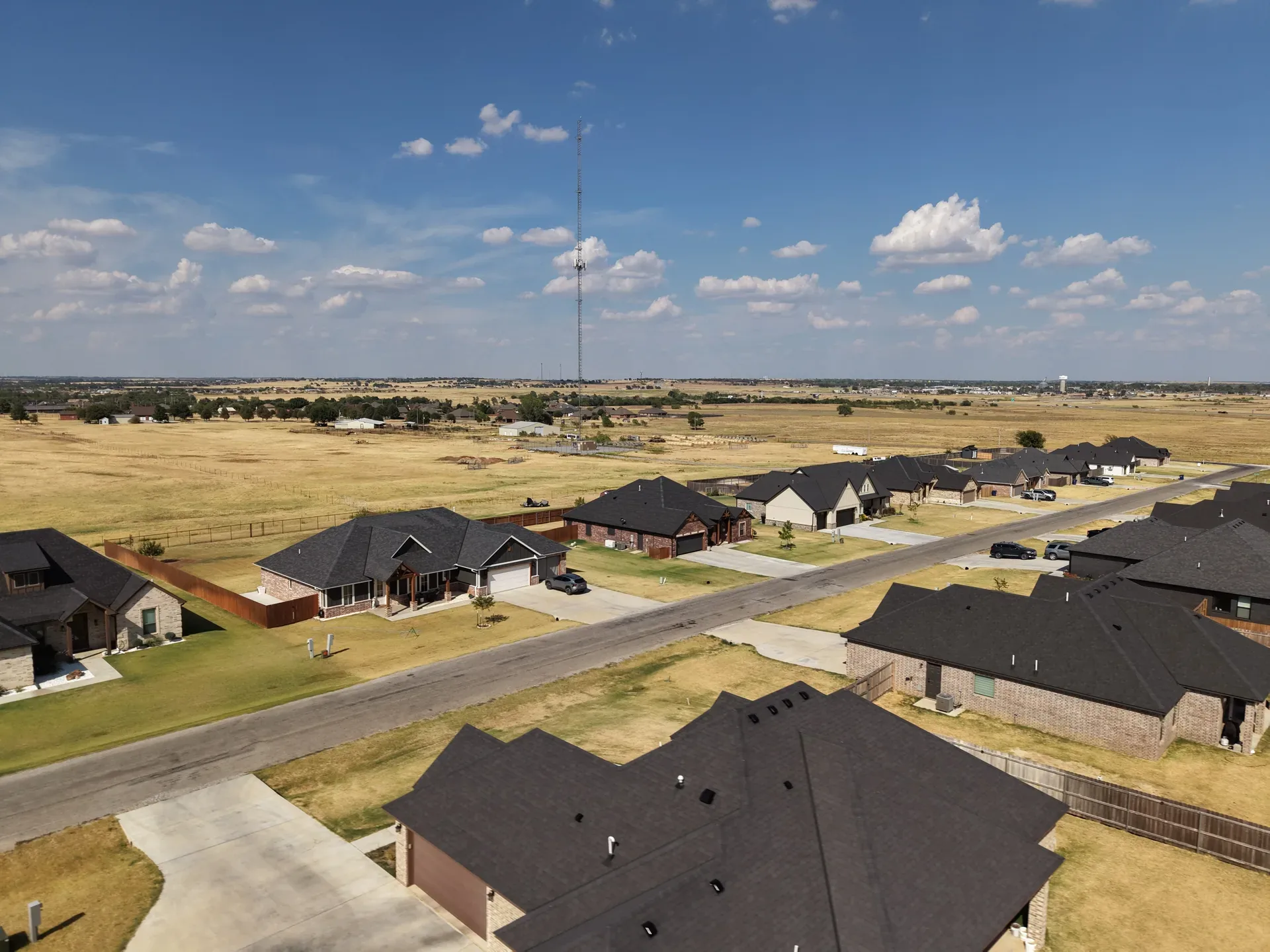 Fenced backyards and quiet streets in the Legacy Creek Estates neighborhood