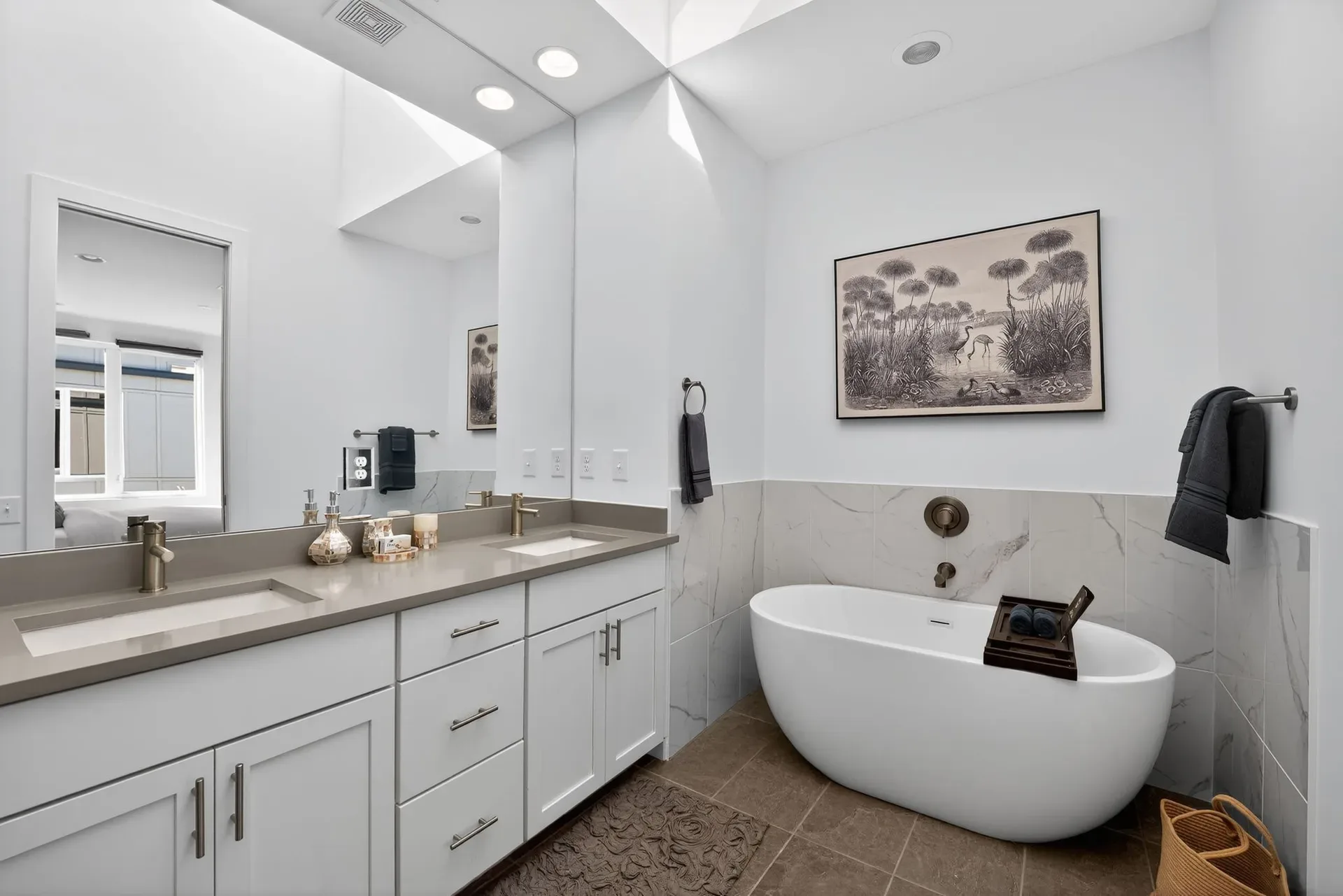 Primary bath, soaking tub at 241 Maynard Terrace