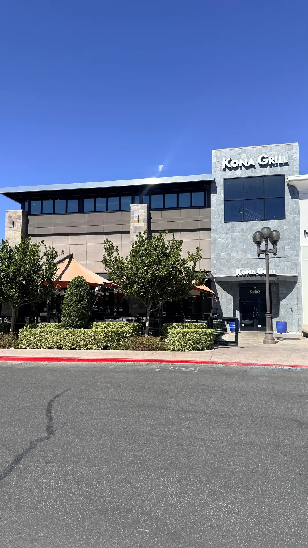 Kona Grill restaurant facade at Boca Park in Summerlin