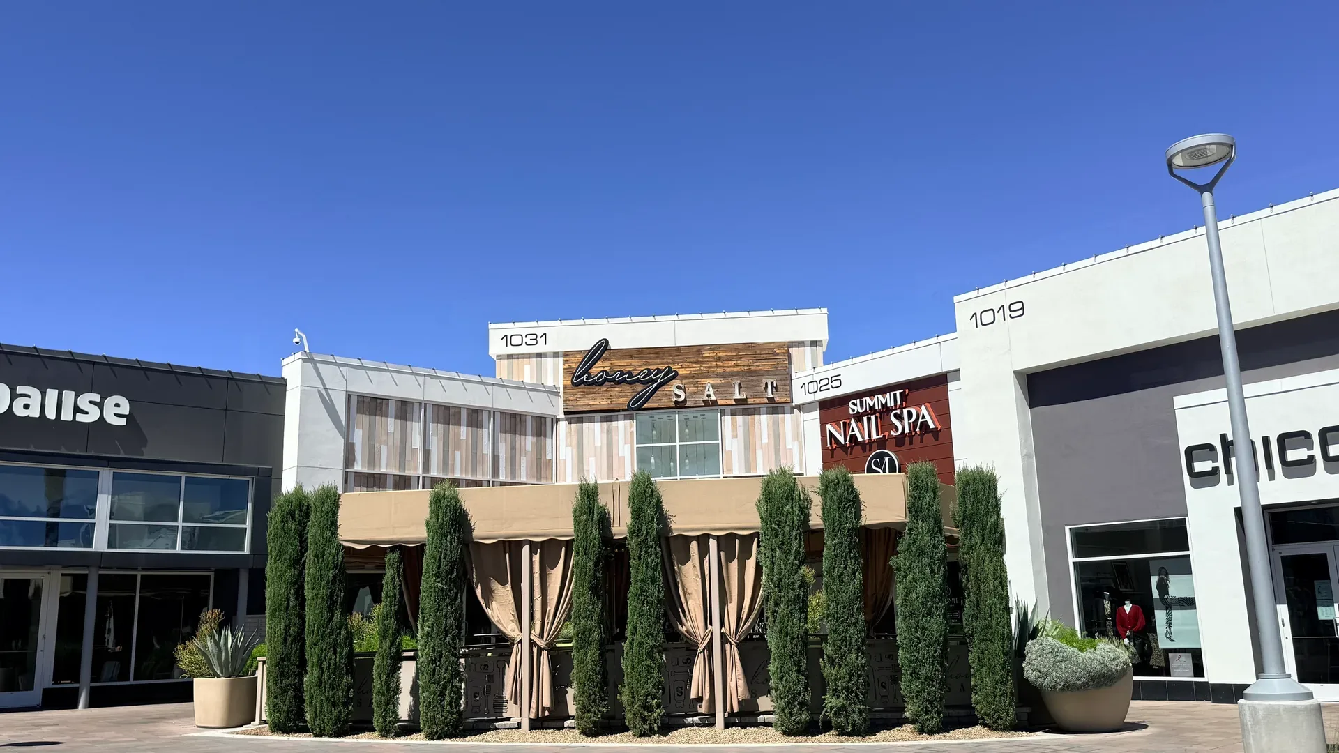 Honey Salt restaurant at Rampart Commons shopping center in Summerlin